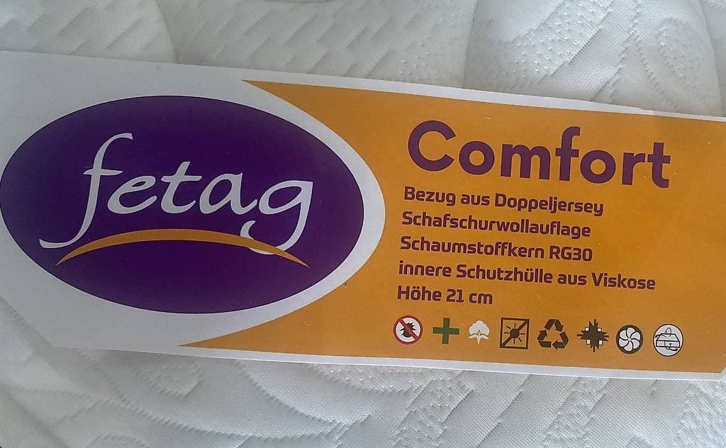 Fetag Neue Matratzen in allen Grössen