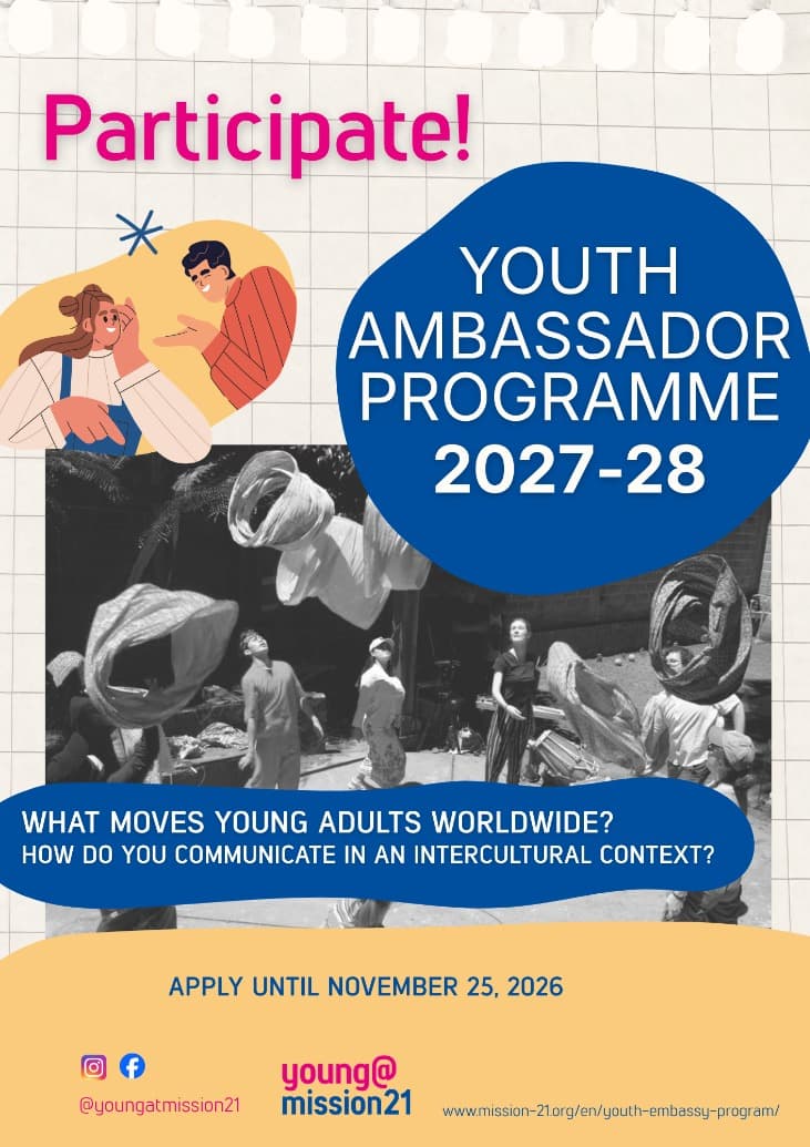 Youth Ambassador Programme by young@mission21