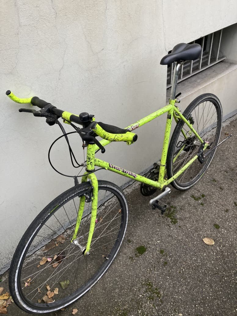 Auffälliges Fahrrad