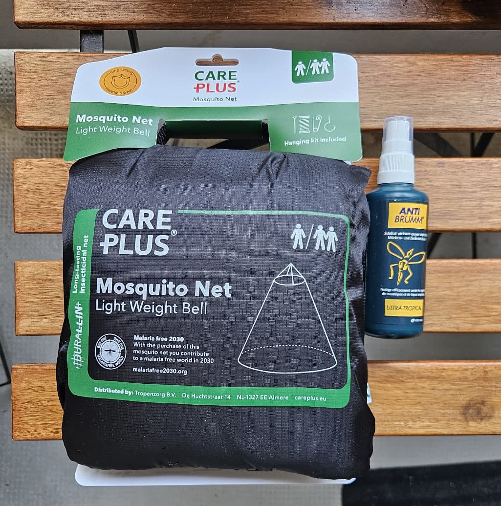 Imprägniertes Moskitonetz CarePlus + AntiBrumm UltraTropical